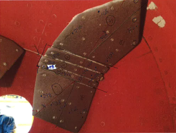 Drum mixer paddle – liner plate